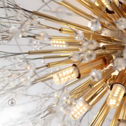 Candelabru Cristal RONDO Vivace, 8x G9, Diametru 60cm, Auriu Lucios Candelabre Cristal Default Title Alessandro Design