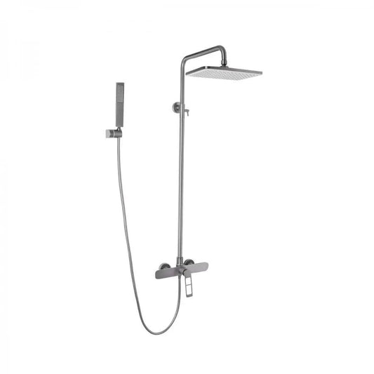Colonna doccia, Acciaio inossidabile SUS304, satinato, Rubinetti e colonne doccia 9710N Titolo predefinito Alessandro Design