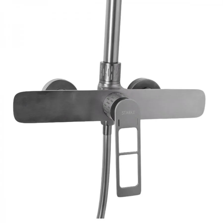 Colonna doccia, Acciaio inossidabile SUS304, satinato, Rubinetti e colonne doccia 9710N Titolo predefinito Alessandro Design