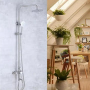 Coloana de Dus, Inox SUS304, Satinat, LY003 Baterii & Coloane de Duș Default Title Alessandro Design