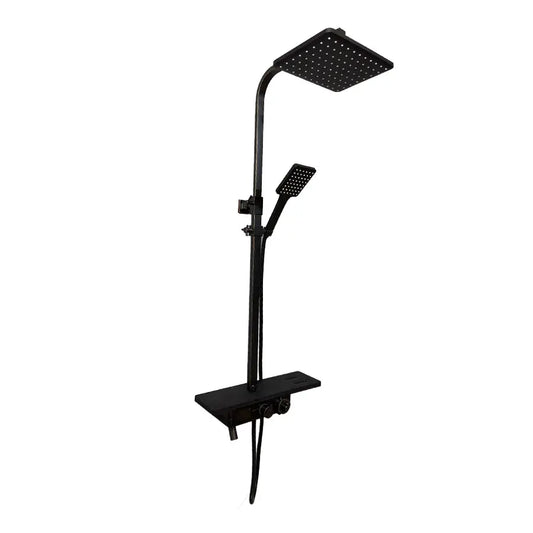 Coloana Dus Afisaj LCD Inox Negru SJG/008 Default Title Alessandro Design