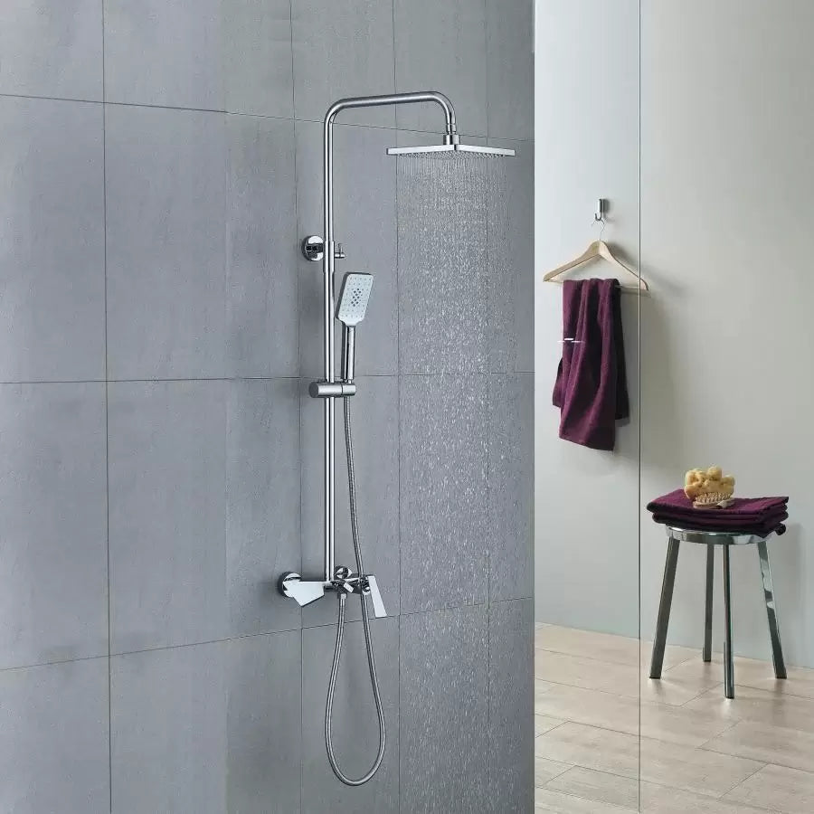 Colonna Doccia, Ottone Sanitario, Cromo, 6720 Rubinetti E Colonne Doccia Titolo predefinito Alessandro Design