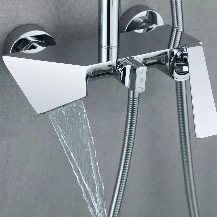 Colonna Doccia, Ottone Sanitario, Cromo, 6720 Rubinetti E Colonne Doccia Titolo predefinito Alessandro Design