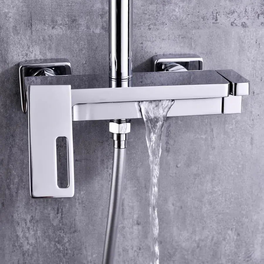 Colonna Doccia, Ottone Sanitario, Cromo, 9810 Rubinetti E Colonne Doccia Titolo predefinito Alessandro Design