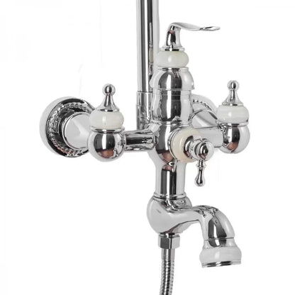Colonna Doccia, Ottone Sanitario, Cromo, WZY/310/A Rubinetti E Colonne Doccia Titolo predefinito Alessandro Design