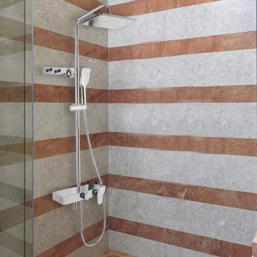 Colonna Doccia, Ottone Sanitario, Cromo, SJG/2450 Rubinetti E Colonne Doccia Titolo predefinito Alessandro Design