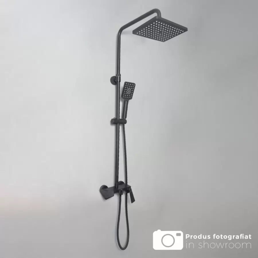 Colonna Doccia, Ottone Sanitario, Nero, 6720H Rubinetti E Colonne Doccia Titolo predefinito Alessandro Design