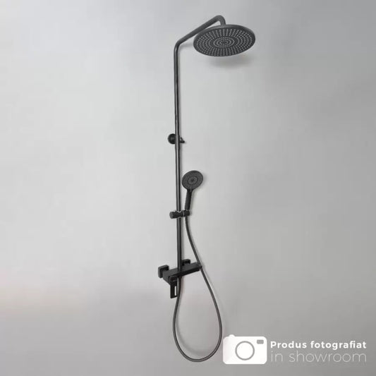 Colonna Doccia, Ottone Sanitario, Nero, 9810H Rubinetti E Colonne Doccia Titolo predefinito Alessandro Design