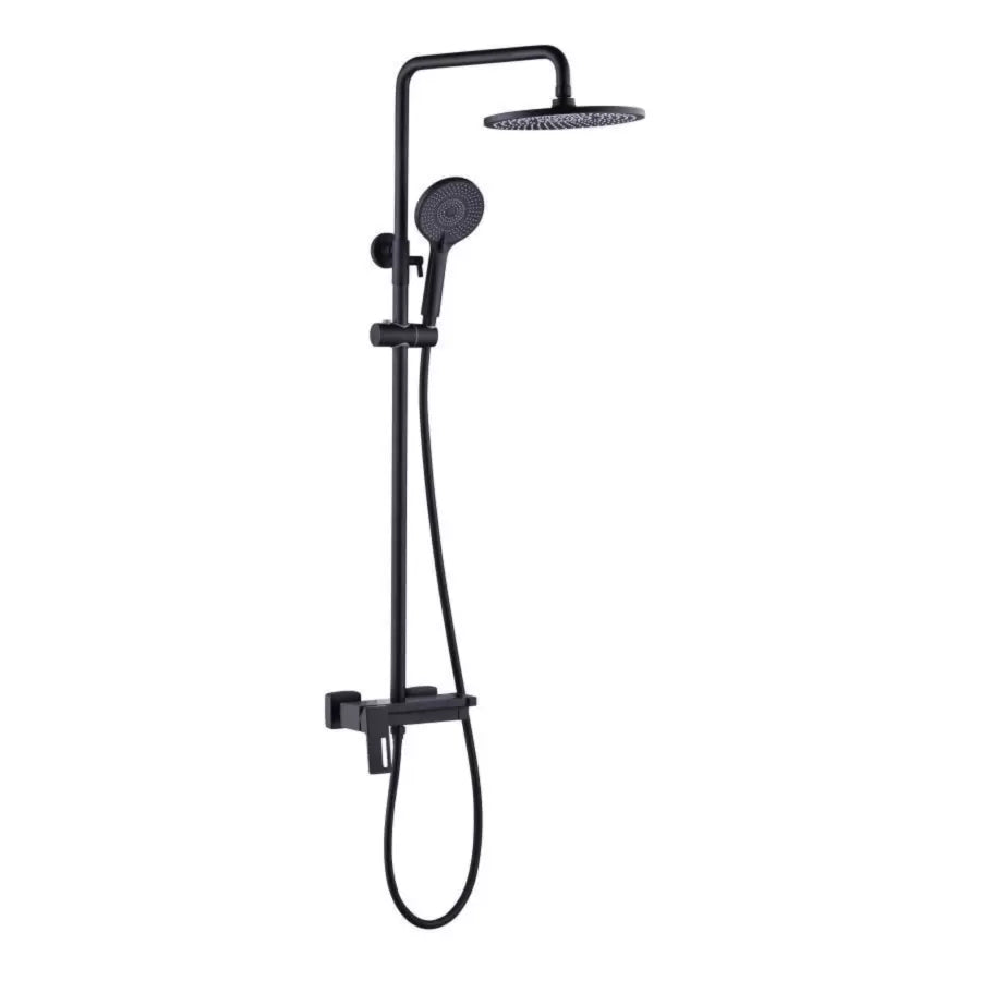 Colonna Doccia, Ottone Sanitario, Nero, 9810H Rubinetti E Colonne Doccia Titolo predefinito Alessandro Design