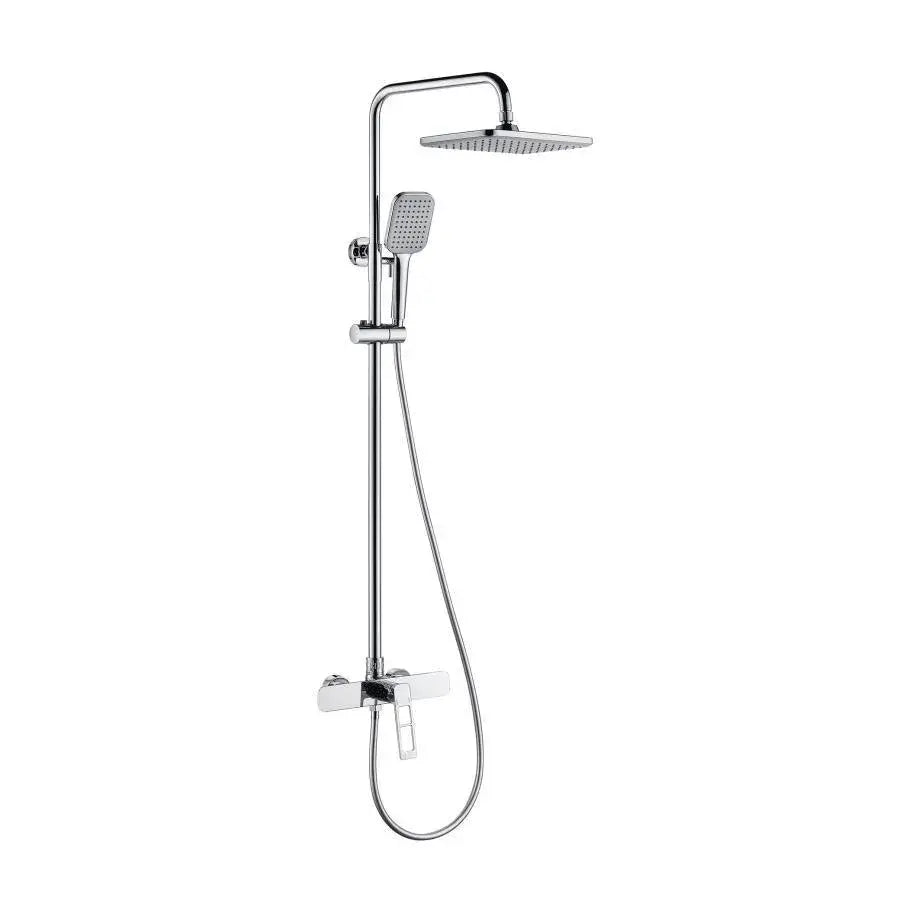 Colonna Doccia, Ottone Sanitario, Satinato, 9710 Rubinetti E Colonne Doccia Titolo predefinito Alessandro Design