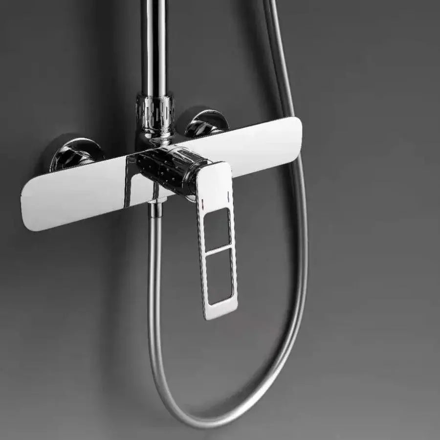 Colonna Doccia, Ottone Sanitario, Satinato, 9710 Rubinetti E Colonne Doccia Titolo predefinito Alessandro Design