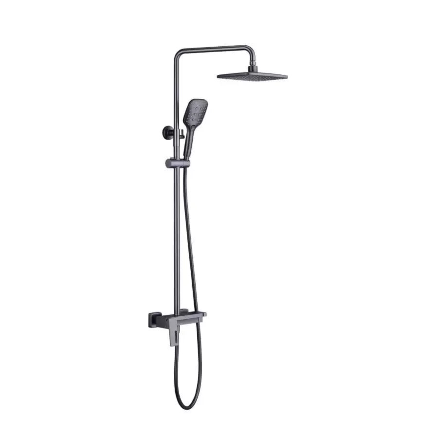 Colonna Doccia, Ottone Sanitario, Satinato, 9810N Rubinetti E Colonne Doccia Titolo predefinito Alessandro Design