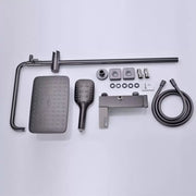 Colonna Doccia, Ottone Sanitario, Satinato, 9810N Rubinetti E Colonne Doccia Titolo predefinito Alessandro Design