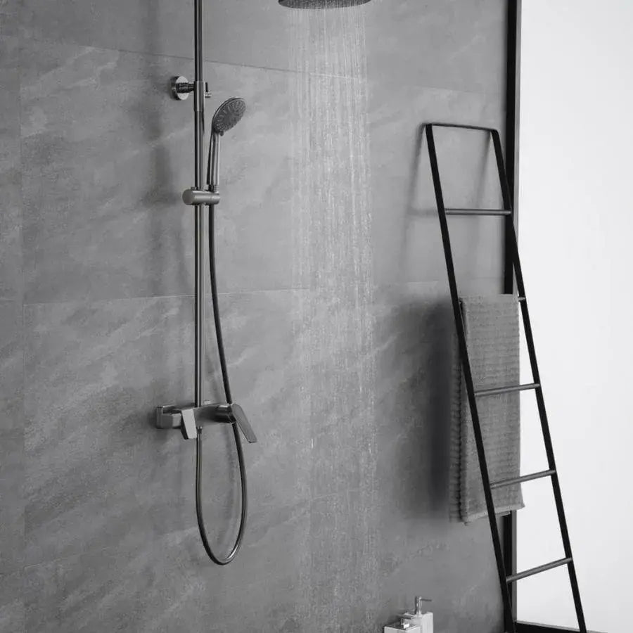 Colonna Doccia, Ottone Sanitario, Satinato, 9910N Rubinetti E Colonne Doccia Titolo predefinito Alessandro Design