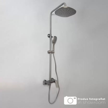 Colonna Doccia, Ottone Sanitario, Satinato, 9960N Rubinetti E Colonne Doccia Titolo predefinito Alessandro Design