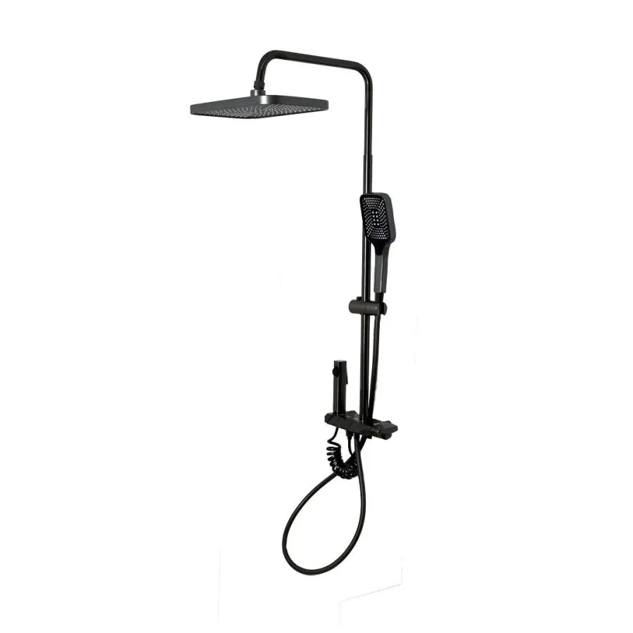 Colonna Doccia in Acciaio Inox Grigio Scuro OD3903 Titolo predefinito Alessandro Design