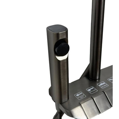 Colonna Doccia in Acciaio Inox Grigio Scuro OD3903 Titolo predefinito Alessandro Design