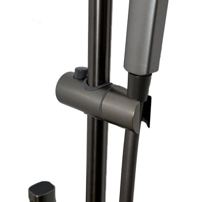 Colonna Doccia in Acciaio Inox Grigio Scuro OD3903 Titolo predefinito Alessandro Design