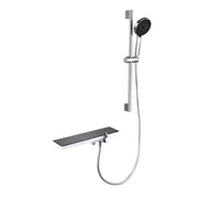 Colonna Doccia in Acciaio Inox Lucido Nero Argento 11211BH/CU Rubinetti e Colonne Doccia Titolo predefinito Alessandro Design