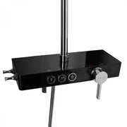Colonna Doccia Display LCD Acciaio Inox Nero Argento SJG/006 Rubinetti e Colonne Doccia Titolo predefinito Alessandro Design