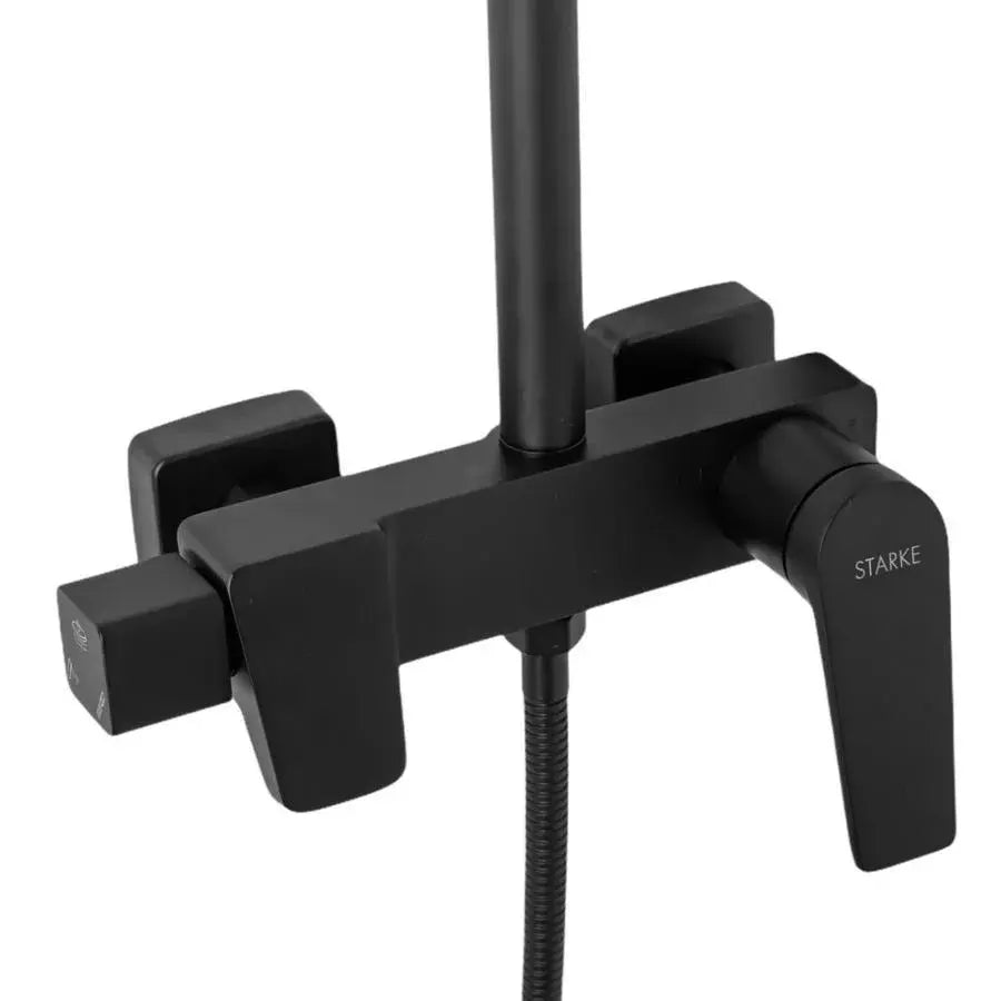 Colonna doccia, acciaio inossidabile SUS304, nero, 9910H Rubinetti e colonne doccia Titolo predefinito Alessandro Design
