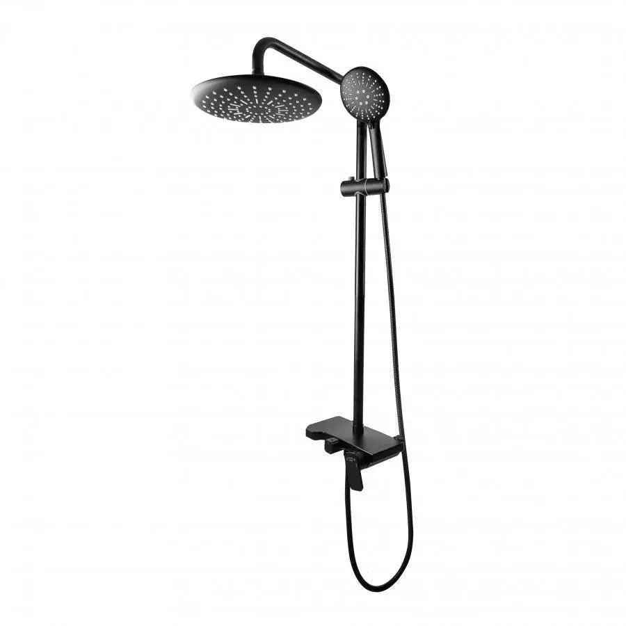 Colonna doccia, acciaio inossidabile SUS304, nero, N/LY0N1 Titolo predefinito Alessandro Design