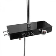 Colonna Doccia Display LCD Acciaio Inox Nero Argento SJG/003 Rubinetti e Colonne Doccia Titolo predefinito Alessandro Design