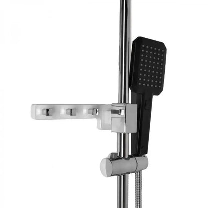 Colonna Doccia Display LCD Acciaio Inox Nero Argento SJG/003 Rubinetti e Colonne Doccia Titolo predefinito Alessandro Design