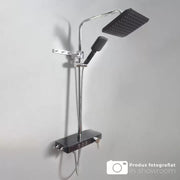 Colonna Doccia Display LCD Acciaio Inox Nero Argento SJG/006 Rubinetti e Colonne Doccia Titolo predefinito Alessandro Design