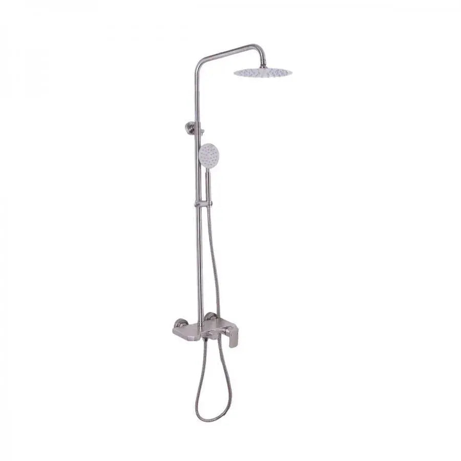 Coloana Dus, Inox SUS304, Satinat, N/LY001 Baterii & Coloane de Duș Default Title Alessandro Design