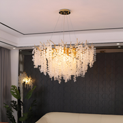 Lampadario di cristallo WALTZ Serenade, 6xG9, Oro, 60 cm, Altezza regolabile Lampadari di cristallo Titolo predefinito Alessandro Design