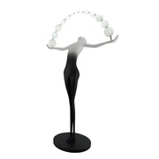 Anatolio Lampada da Terra LED 24W 4000KMetallo Nero Veioze & Lampada da Terra Titolo predefinito Alessandro Design