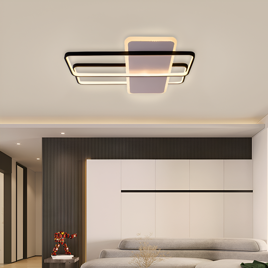 Lampadario LED con telecomando ARIANNA 75W, 3 Elementi, Luce Fredda/Calda/Neutra, Dimmerabile, Nero Lampadari LED con Telecomando Titolo predefinito Alessandro Design