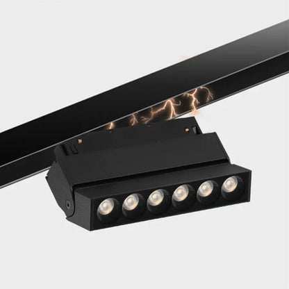 Griglia LED Magnetica, Orientabile, 6W, Luce Neutra, Incasso, LED Nero Prodotti Default Title Alessandro Design