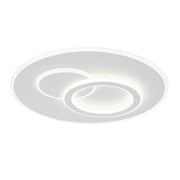 Lampadario a LED con telecomando NOLUX 34W, Rotondo, Luce Fredda/Calda/Neutra, Dimmerabile, Lampadari a LED bianchi con telecomando Titolo predefinito Alessandro Design