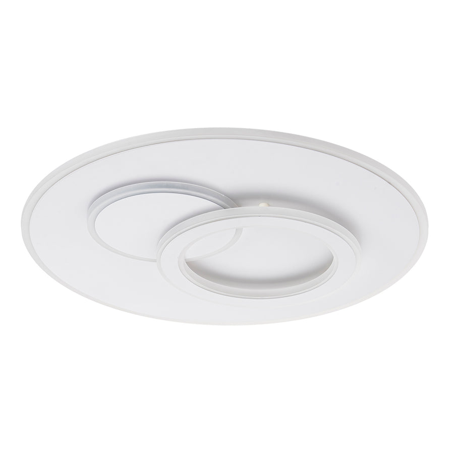 Lampadario a LED con telecomando NOLUX 34W, Rotondo, Luce Fredda/Calda/Neutra, Dimmerabile, Lampadari a LED bianchi con telecomando Titolo predefinito Alessandro Design