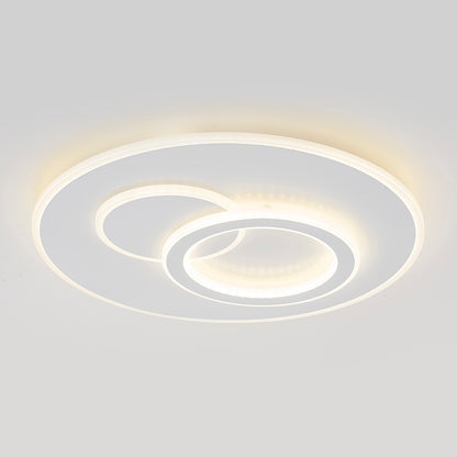 Lampadario a LED con telecomando NOLUX 34W, Rotondo, Luce Fredda/Calda/Neutra, Dimmerabile, Lampadari a LED bianchi con telecomando Titolo predefinito Alessandro Design