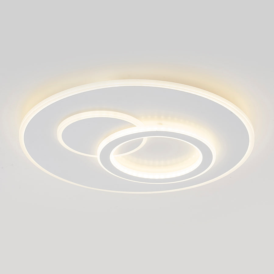 Lampadario a LED con telecomando NOLUX 34W, Rotondo, Luce Fredda/Calda/Neutra, Dimmerabile, Lampadari a LED bianchi con telecomando Titolo predefinito Alessandro Design