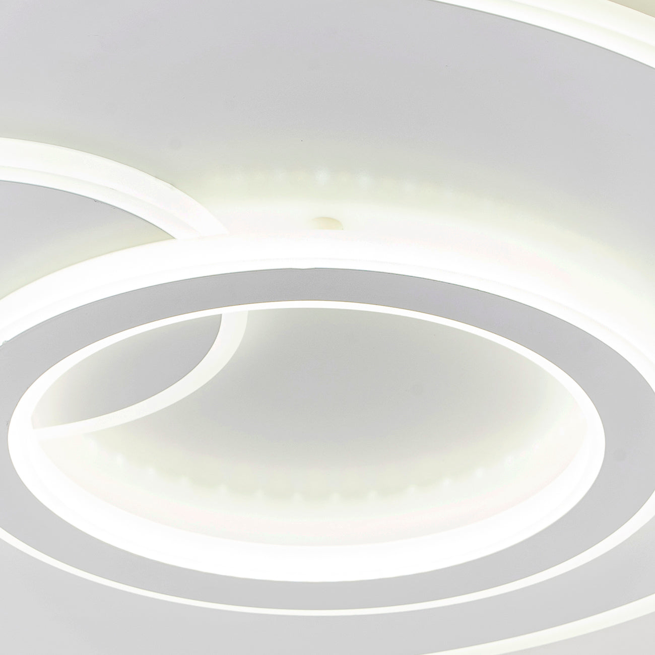 Lampadario a LED con telecomando NOLUX 34W, Rotondo, Luce Fredda/Calda/Neutra, Dimmerabile, Lampadari a LED bianchi con telecomando Titolo predefinito Alessandro Design