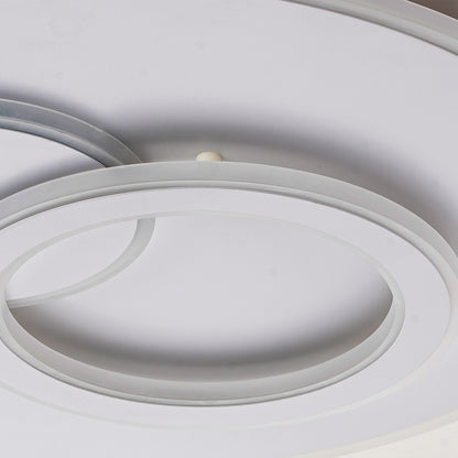 Lampadario a LED con telecomando NOLUX 34W, Rotondo, Luce Fredda/Calda/Neutra, Dimmerabile, Lampadari a LED bianchi con telecomando Titolo predefinito Alessandro Design
