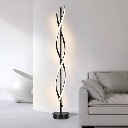 Lampada LED Upsilon, 27W, 3000K/ 4000K/ 6000K, metallo e acrilico, Veioze nero e titolo predefinito Alessandro Design