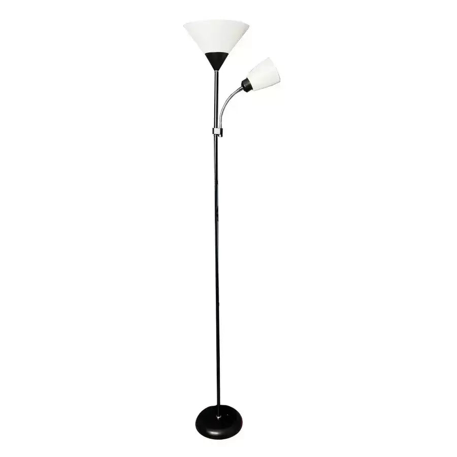 Lampada Rory 2x E27 Bianco Nero Veioze & Lampada Titolo predefinito Alessandro Design