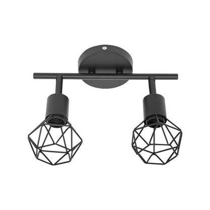 Lustra Abigela 2x E27 Nero Titolo predefinito Alessandro Design
