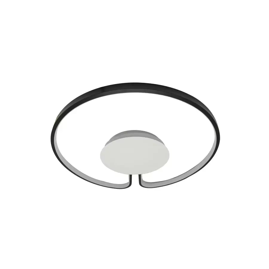 Lampadario LED ADARA 90W, Rotondo, Luce Neutra, 4000K, Nero Lampadari LED applicati Titolo predefinito Alessandro Design