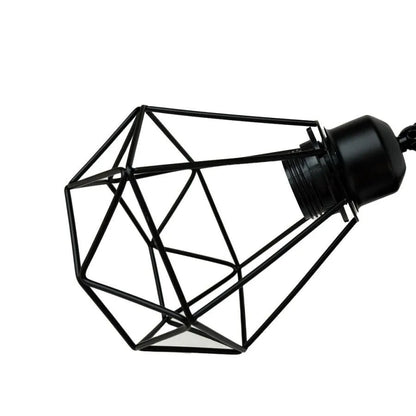 Lustra Aethra, 1x E27, Metal, Negru Lustre Industrial Default Title Alessandro Design