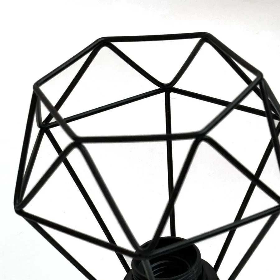 Lustra Ailyn 3x E27 Black Lustre Industrial Titolo predefinito Alessandro Design