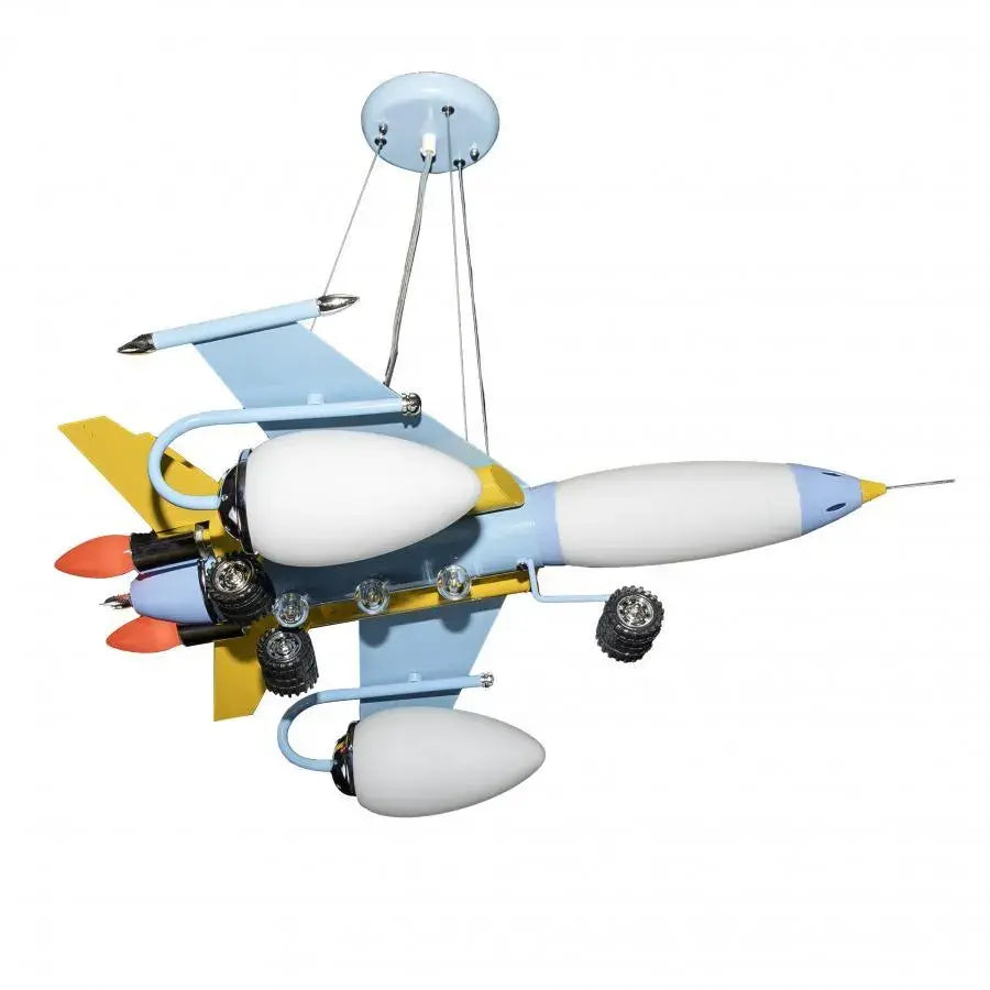 Lampadario Aereo 5x E14 Blu Lampadari per bambini Titolo predefinito Alessandro Design