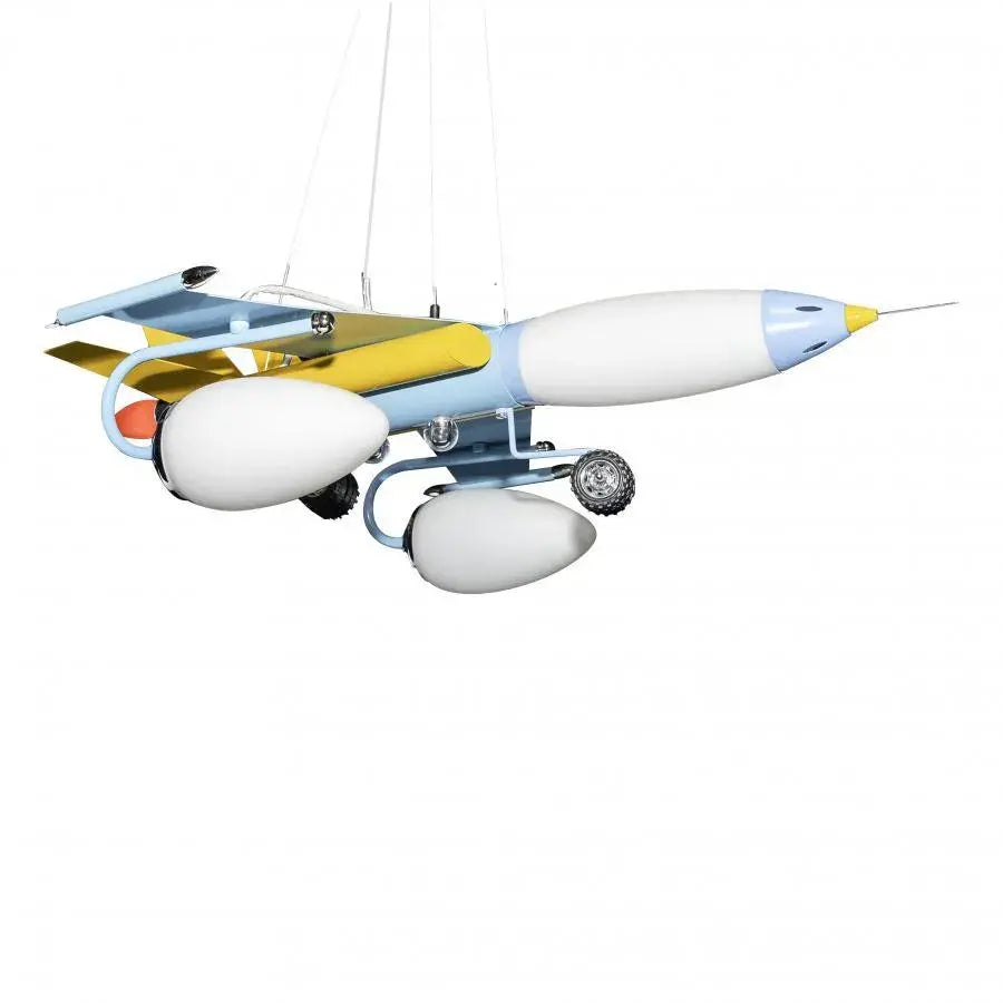 Lampadario Aereo 5x E14 Blu Lampadari per bambini Titolo predefinito Alessandro Design