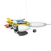 Lampadario Aereo 5x E14 Blu Lampadari per bambini Titolo predefinito Alessandro Design