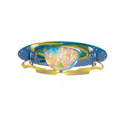 Lustra copii BETI cu Glob Pamantesc Rotativ, 3xE27, Boxa Bluetooth Integrata, Albastru Lustre Copii Default Title Alessandro Design